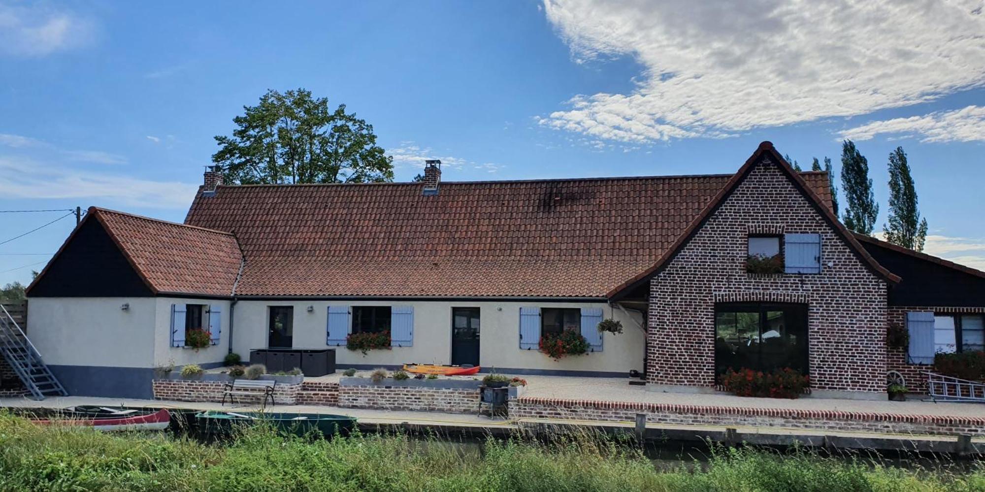 Au Chemin Du Paradis Gite De 10 Personnes 4 Etoiles Saint-Martin-Lez-Tatinghem Exteriör bild